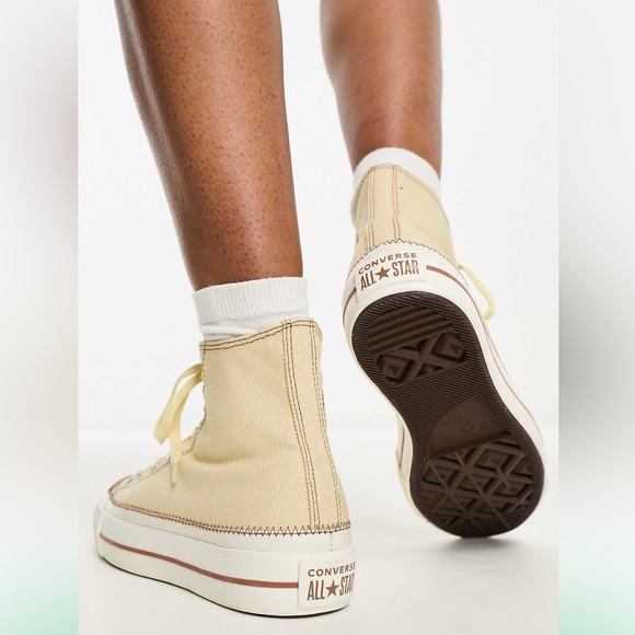 Converse Chuck Taylor All Star Modern Lift Mono Platform sneakers in cream 10,5 - Picture 5 of 7